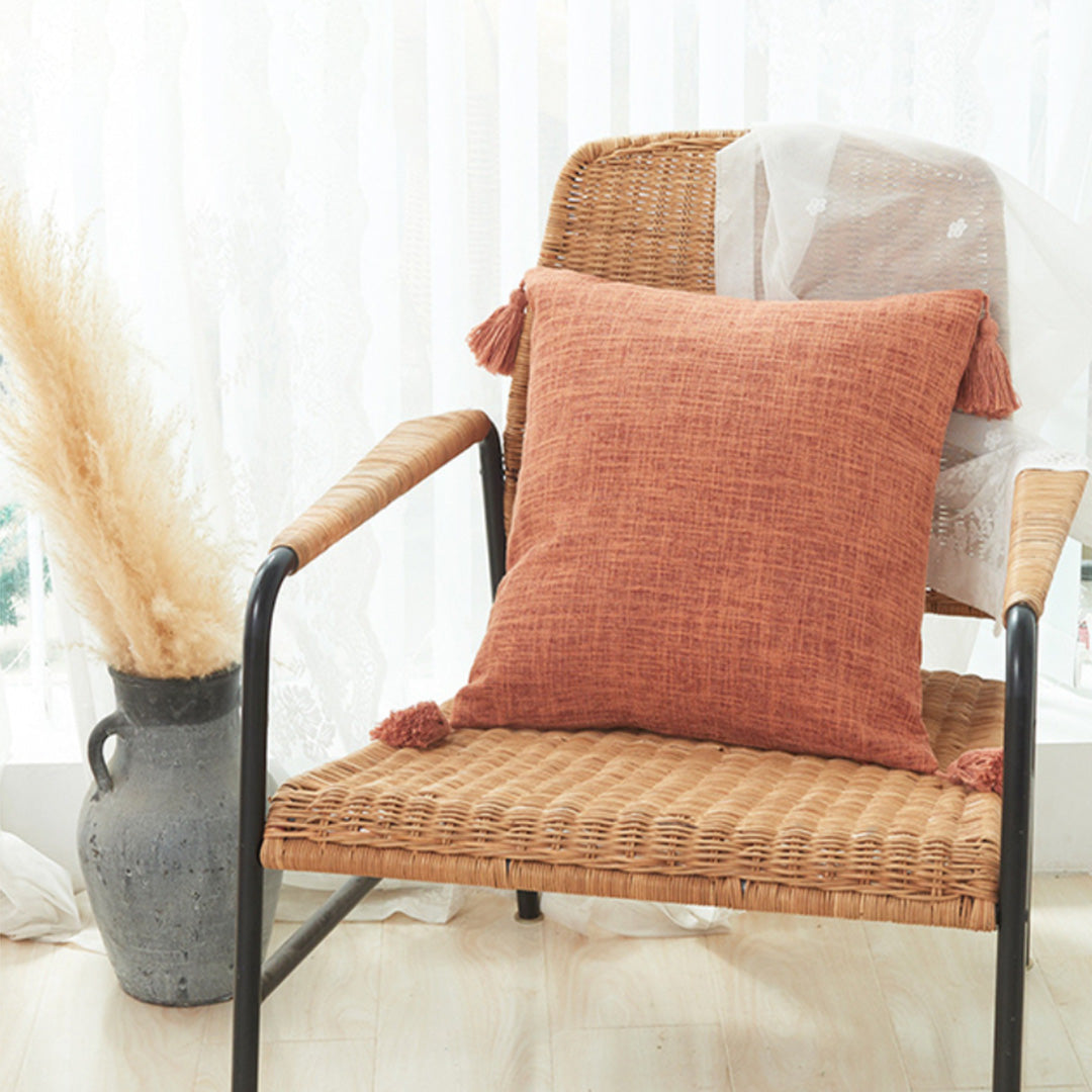 French country simple pillow case 4カラー