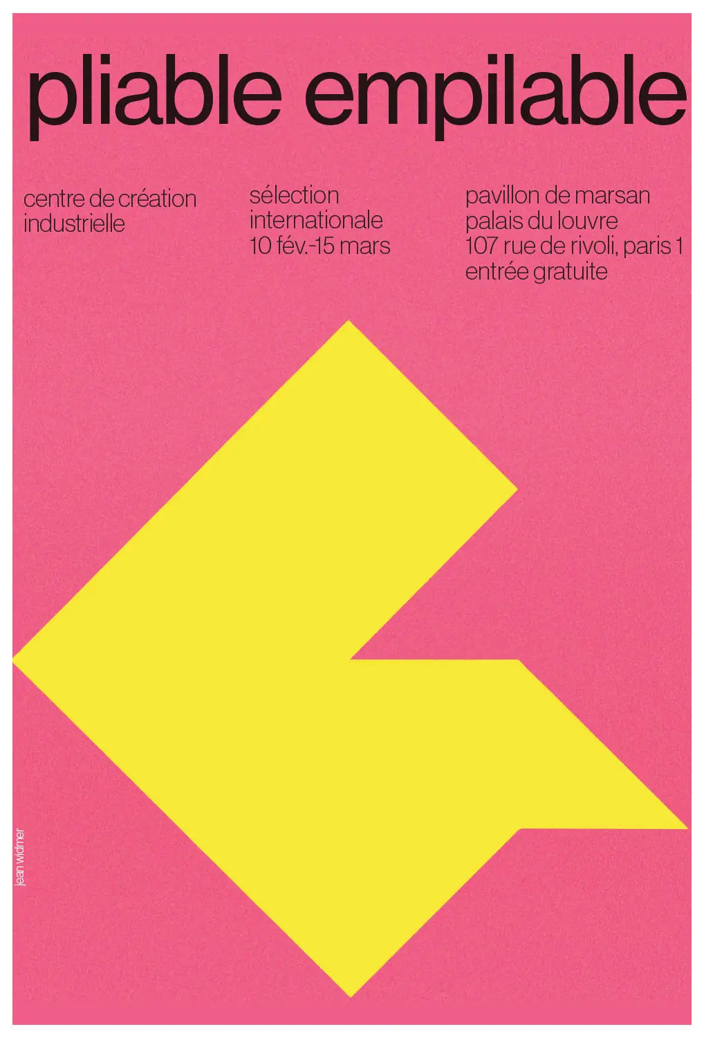 Pliable Empilable アートポスター