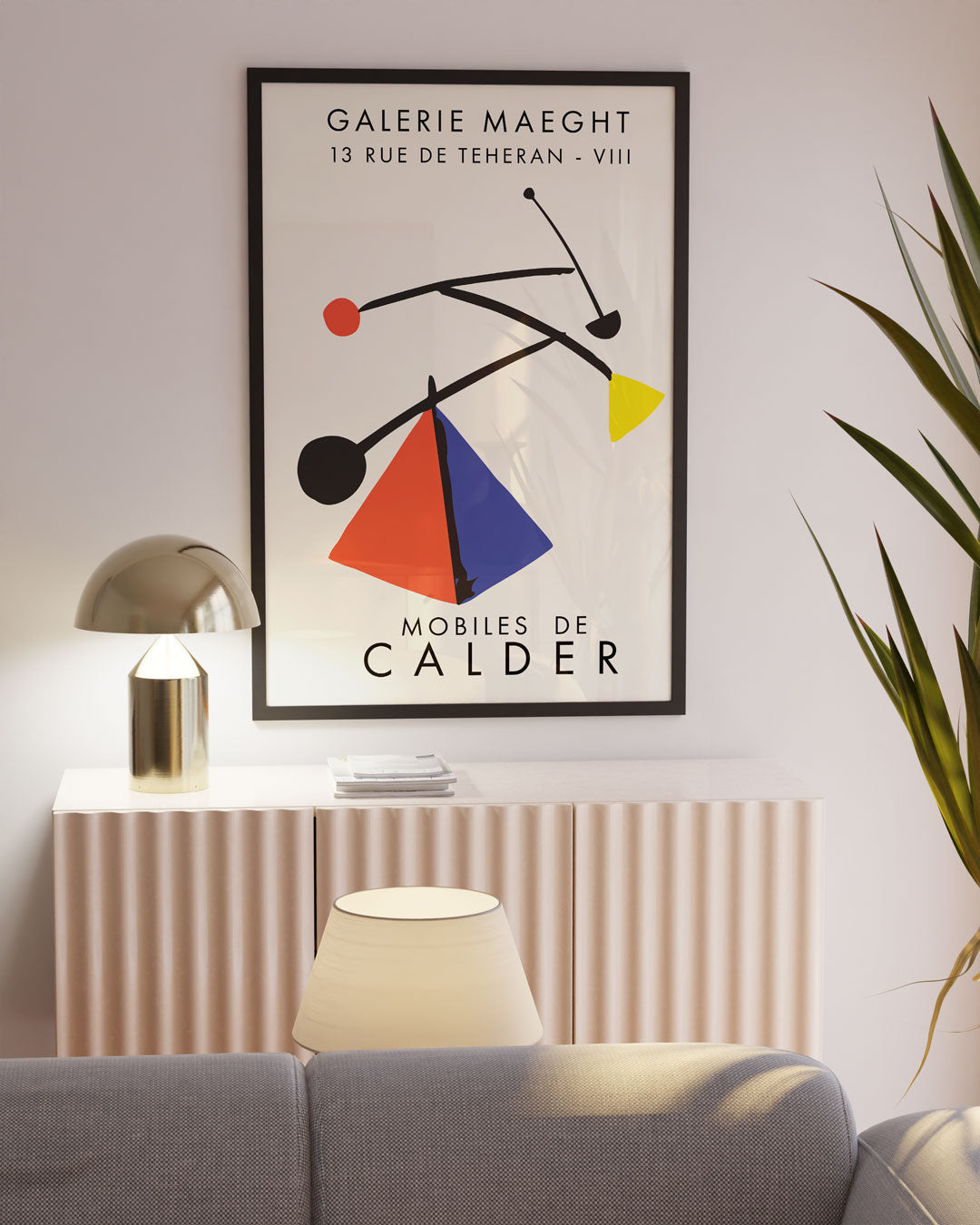 Mobiles de Calder アートポスター