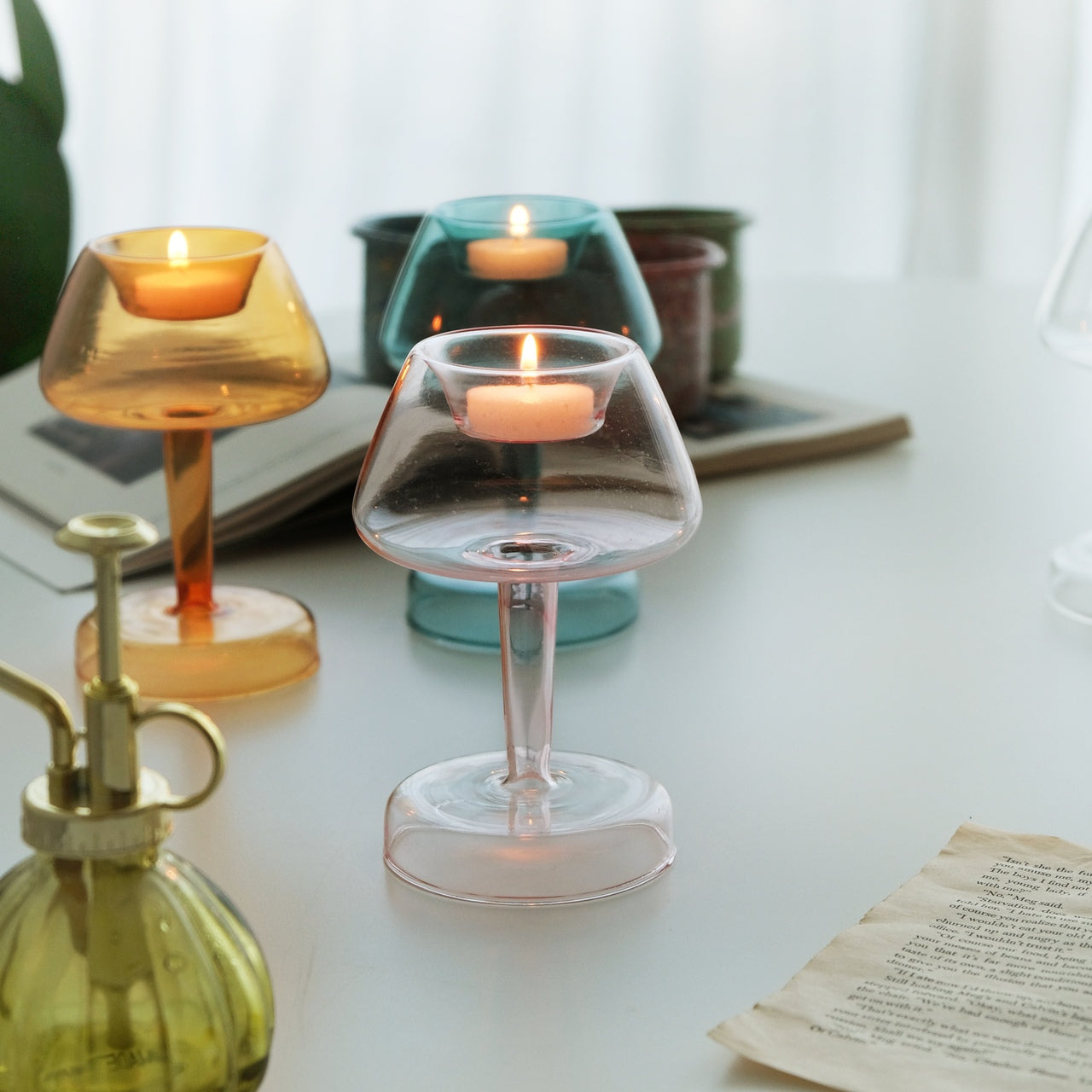 Mushroom vase & candle holder